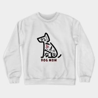 Dog Mom Crewneck Sweatshirt